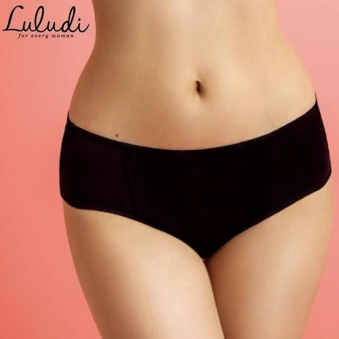Luludi by Wacoal Basic Collection Panty Midi LP 6002 / Celana Dalam