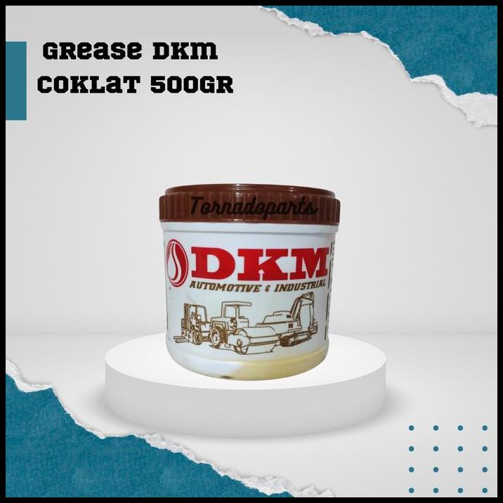 GRATIS ONGKIR GREASE DKM CHASSIS/GEMUK/STEMPLET DKM CHASIS BROWN/COKLAT (500GR)