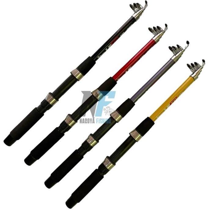 Joran Pancing Telescopic Antena 150Cm Kekuatan 8Kg Yuu Quester Leto