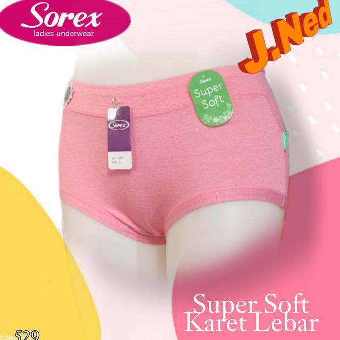 J529  CELANA DALAM WANITA SOREX HARGA LUSINAN SIZE M - XL