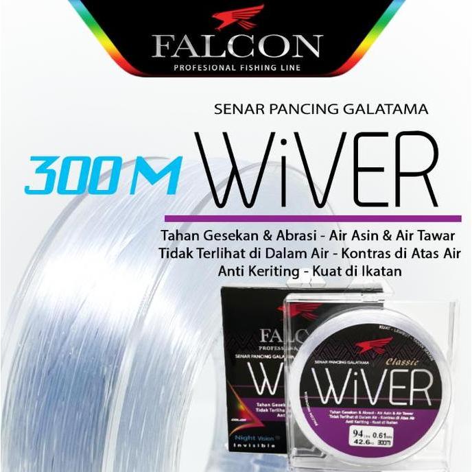 Senar Pancing Falcon Wiver 300 Meter
