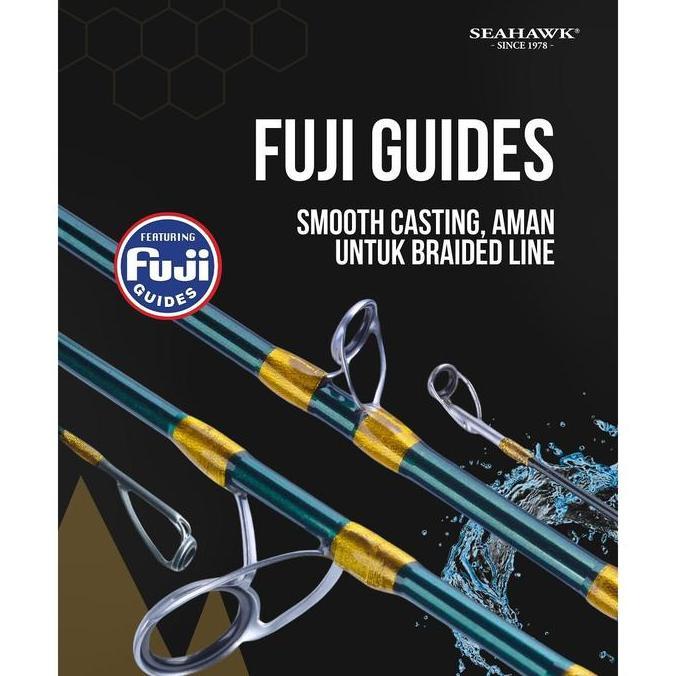 Joran Pancing Slow Jigging - Seahawk Slow Master 632 Overhead & Spinning