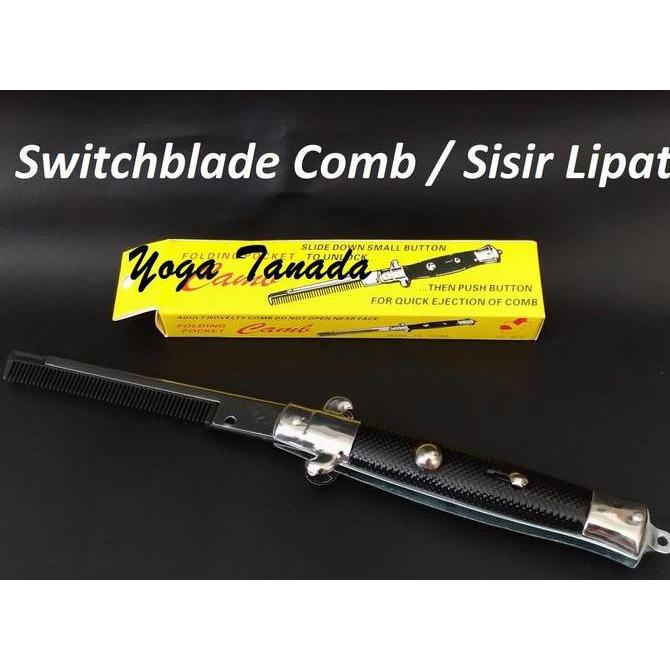 Gogogo- Switchblade Comb / Sisir Lipat
