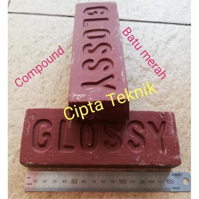 Ironday- Compound / Batu Poles Merah Glossy