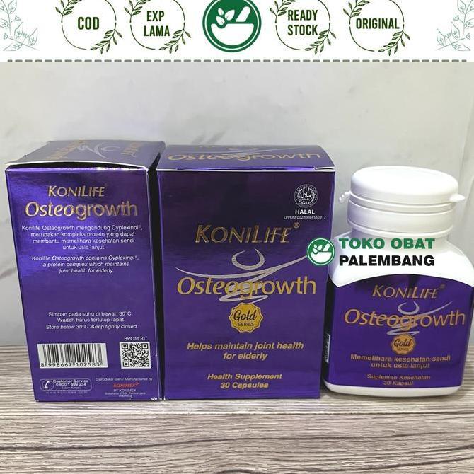 KONILIFE OSTEOGROWTH 30 KAPSUL GOLD SERIES OSTEO GROWTH KONILIFE SENDI
