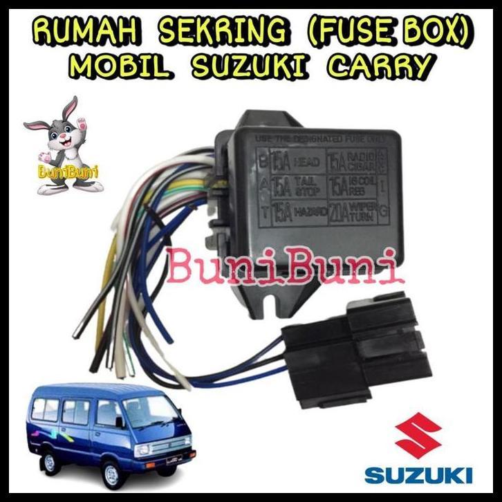 TERLARIS FUSE BOX / RUMAH SEKRING SIKRING UNTUK MOBIL SUZUKI CARRY EKSTRA 1.0 / ST100