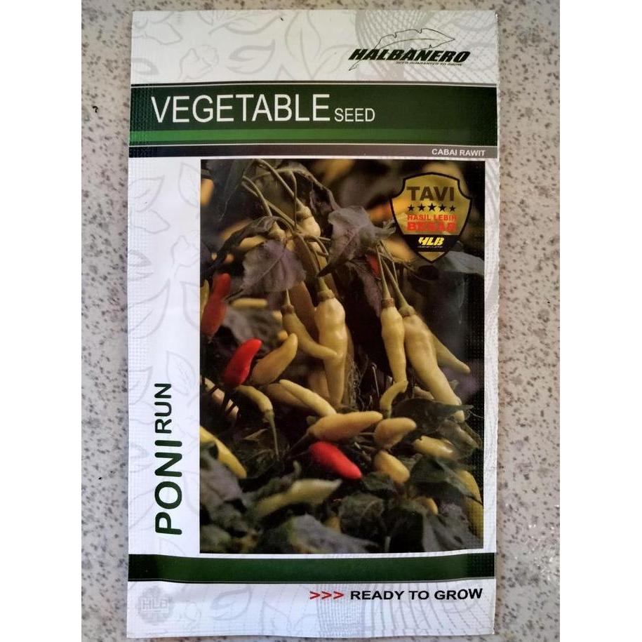 PROMO Benih Cabe Rawit PONIRUN 10 GRAM Halbanero - Bibit Cabai PONIRUN - CRM PONIRUN Lestari Mhanu