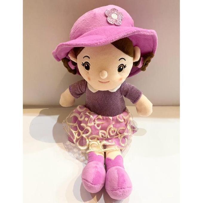 Bungavezza - Seulgi Boneka Anak Perempuan Cantik Lucu Doll Pretty Girl Mona With Hat Pakai Topi Mura