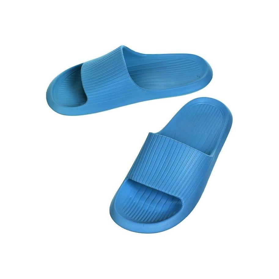 Kets- Miniso Sandal Kamar Mandi Sol Lembut Bergaris Pria Sandal Yang Nyaman