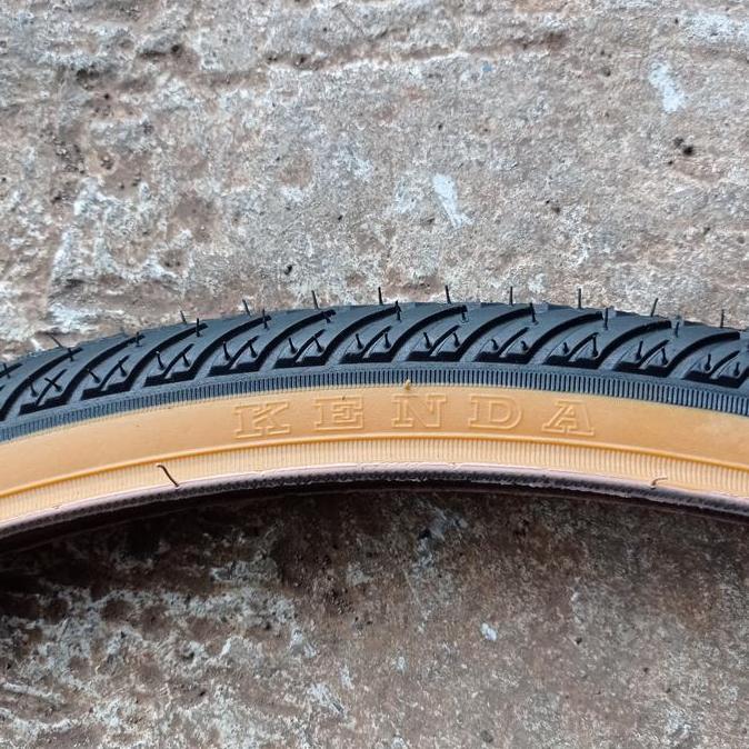 Ban Luar 700C 700 X 38/38C 700X38 700X38C Kenda Gum Tan Wall Tanwall