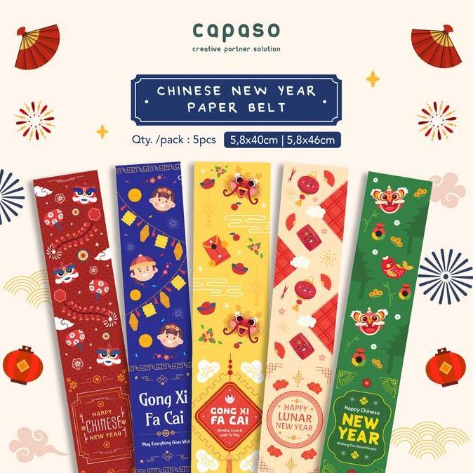 """] Paper Belt Imlek / Label Sleeve Packaging Imlek / Sabuk Box Kertas