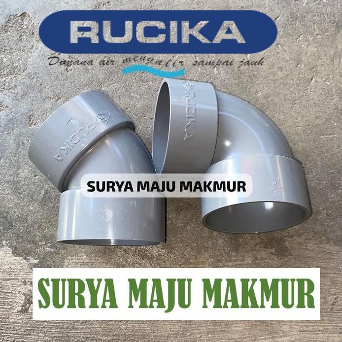 KENI RUCIKA 3 INCH DV KENI 3" DV 45 DERAJAT KENI 3" DV 90 DERAJAT ELBOW RUCIKA 3 INCH DV ELBOW 3 INC