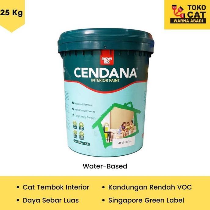 Cat- Cat Tembok Mowilex Cendana 25 Kg