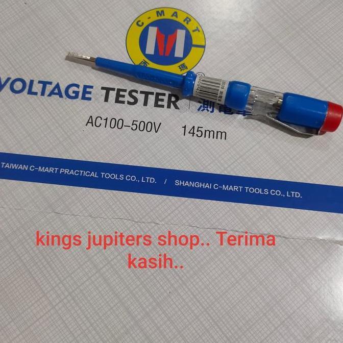 Irontime- Unior Original Tespen 140Mm 180Mm Atau Cmart 145Mm Ac Tes Pen Tester Listrik Pln Obeng