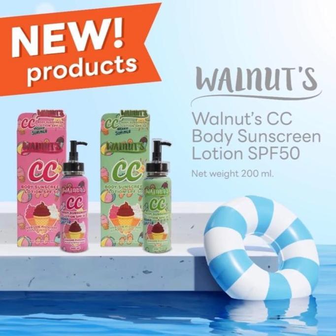 Bytwoi- Wallnut Cc Body Sunscreen Ori Thai 200Ml