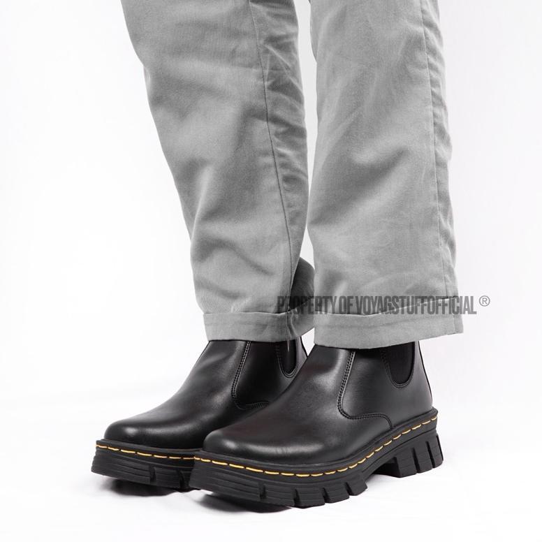 BIG PROMO VOYAGSTUFFOFFICIAL - XAVIOR SEPATU BOOTS WANITA BLACK