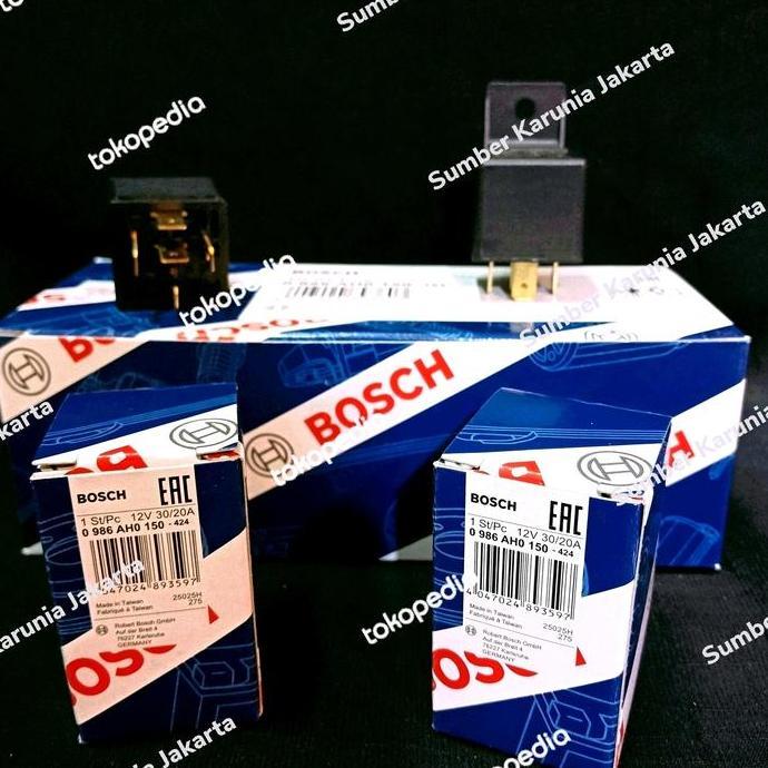 Lansungkirim- Bosch Relay 12V Kaki 5 87A