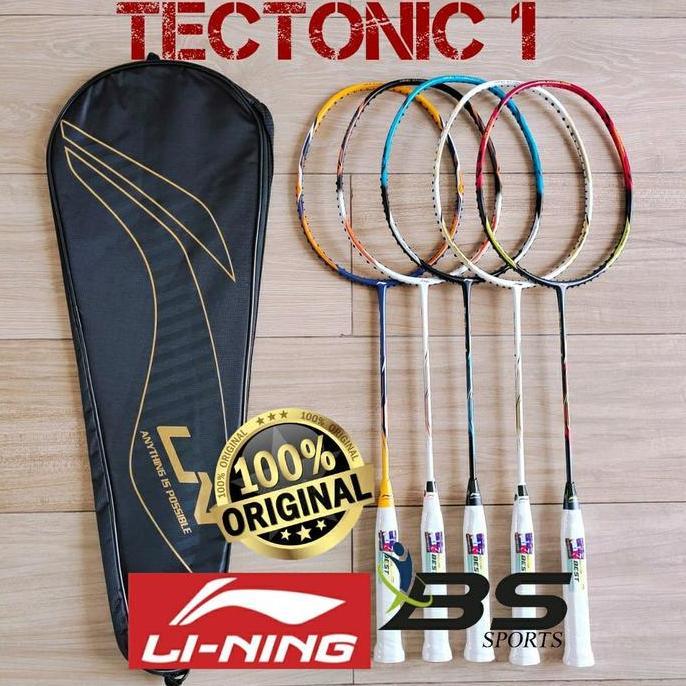 Promo RAKET BADMINTON RAKET LINING TECTONIC 1 ORIGINAL Diskon