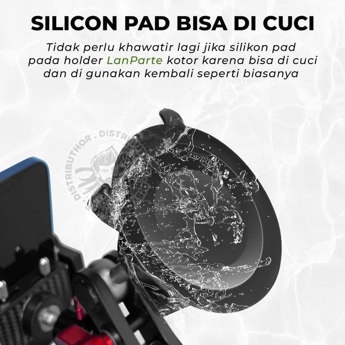 Instancodbisa- Evogrip Cm100 Car Phone Holder Alumunium Di Kaca Holder Hp Mobil Premium Full Besi Su