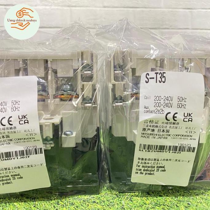 TERBARU - KONTAKTOR ST35 MITSUBISHI CONTACTOR ST-35 ORIGINAL