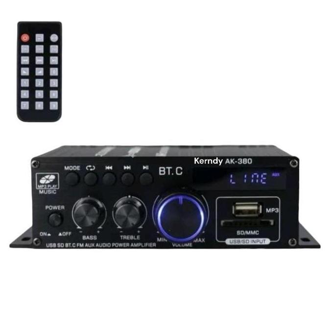 DB117 - Amplifier Bluetooth Mobil Audio Power New AK380