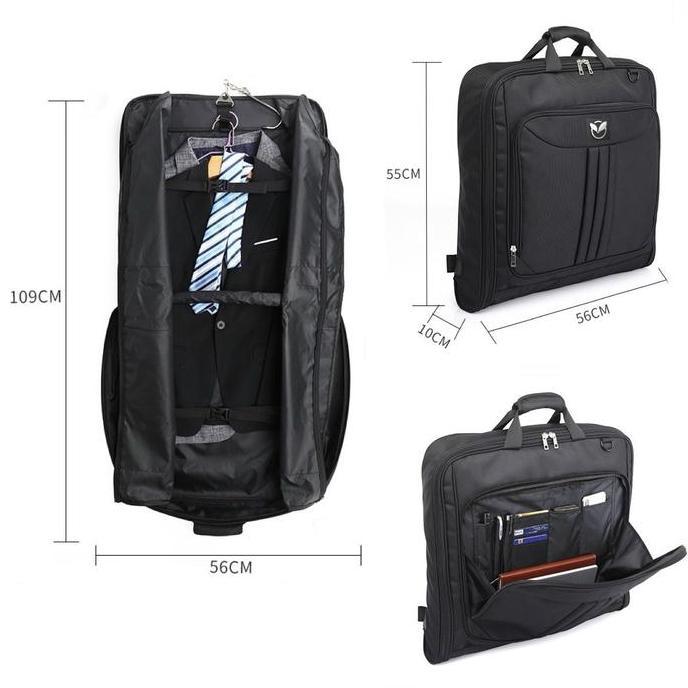 Instancodbisa- Tas Jas Pria Travel Kerja Bisnis Organizer Waterproof