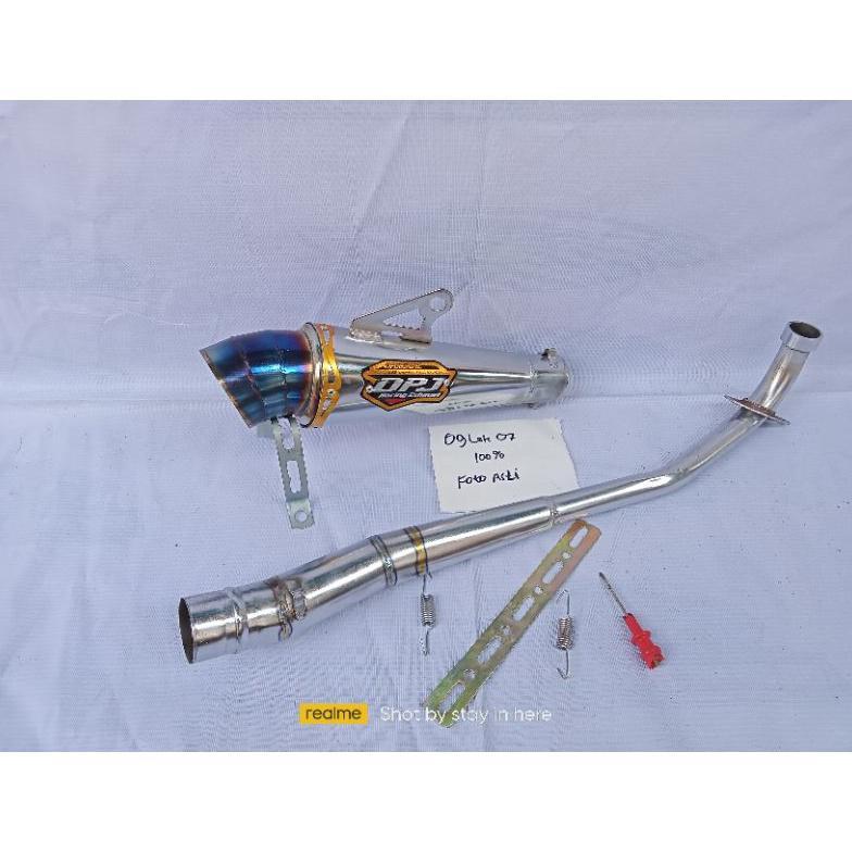 Harga Miring Knalpot Dpj Racing Engker Jupiter / Supra / Vega / Kharisma / Smash / Revo / Astrea
