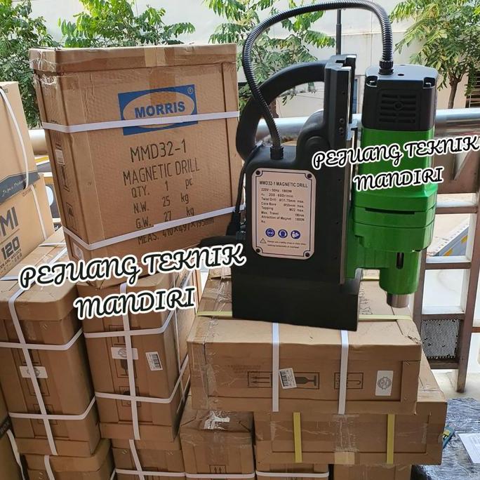 KIKYO MESIN BOR MAGNET MORRIS 32MM / MESIN BOR MAGNET MORRIS MMD32-1 32 MM