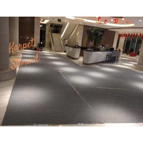 KARPET BUANA BLUDRU POLOS METERAN PLANET SUPER BUANA MURAH MUSOLAH