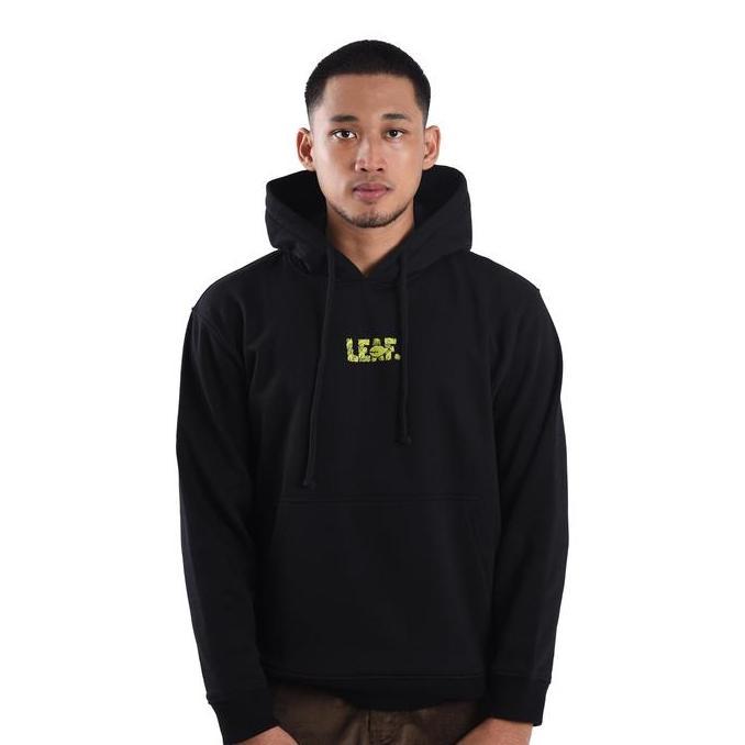 Boywings- Leaf Leaves Of Leaf Black Hoodie