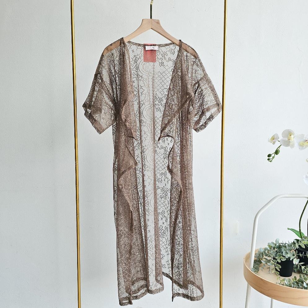 Sale Emikoawa - Outer Lace Brukat Lebaran Brokat Wanita Outer Kondangan Blazer Atasan Wanita Muslim 