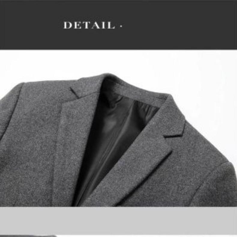 CUCI GUDANG Jas Pria Slimfit bahan Wol -Jas Formal bahan material setreach Wol Slimfit body