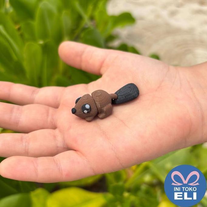 Set Miniatur Hewan Binatang Mini Burung Hantu, Armadillo, Panda, Singa, Tokek, Kepiting, Badak, Gaja