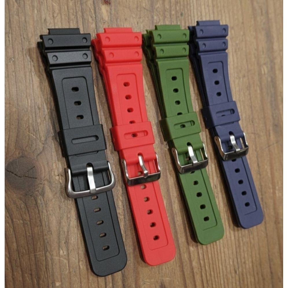 GARANSI TALI JAM TANGAN CASIO G-SHOCK  DW5600 TALI JAM DW 5600 RUBBER JAM TANGAN CASIO G-SHOCK DW560