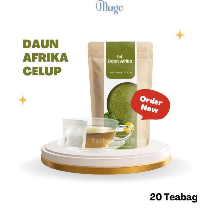 Dahaga- Teh Celup Daun Afrika Alamai Berkhasiat Isi 20