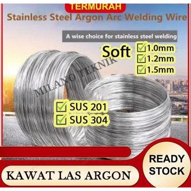 Cncoff- Kawat Las Stainless Steel 1.5 Mm Soft Kawat Argon Las Stainless