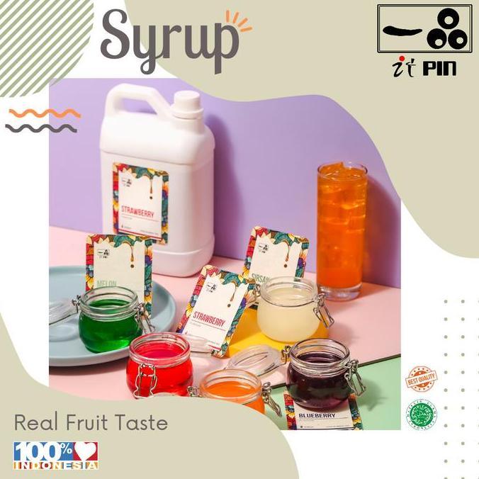 ITPIN Syrup 2L/Syrup Bubble Tea/Syrup Minuman