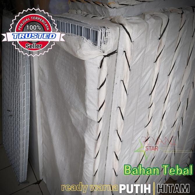 Obelik- Kawat Ram Dinding Pajangan Aksesoris Konter Wire Grid Wall Besi Ram