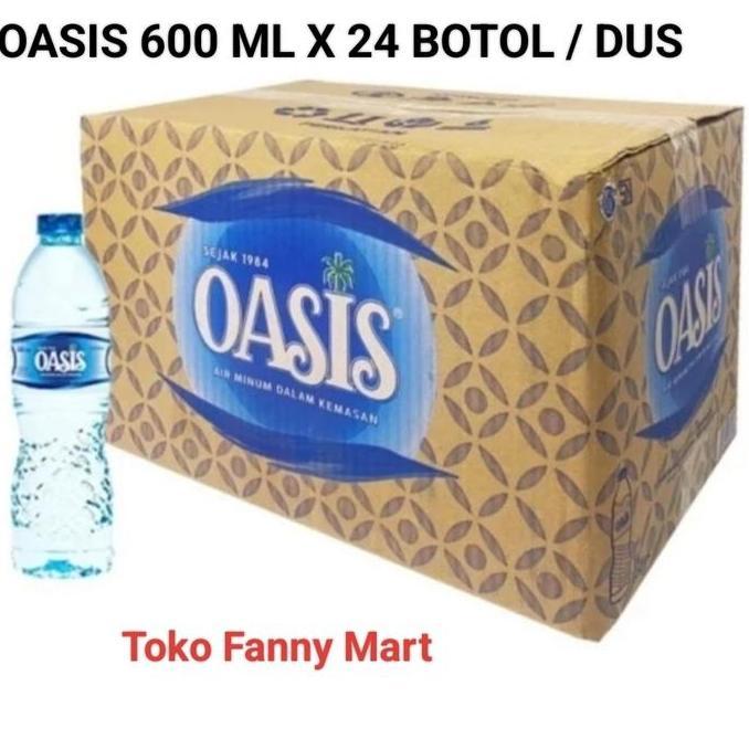 Oasis Botol 600 ml x 24 botol / dus