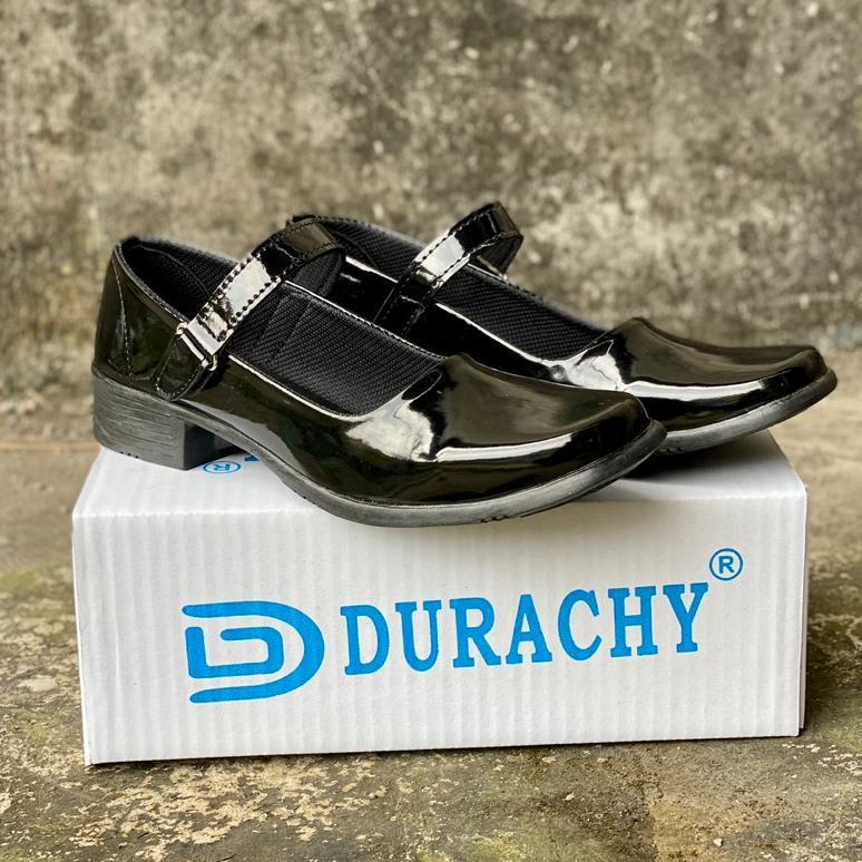 HOT SEPATU PANTOFEL WANITA HITAM GLOSSHY / HITAM KILAP SEPATU PANTOFEL WANITA HAK 3CM SEPATU KANTOR 