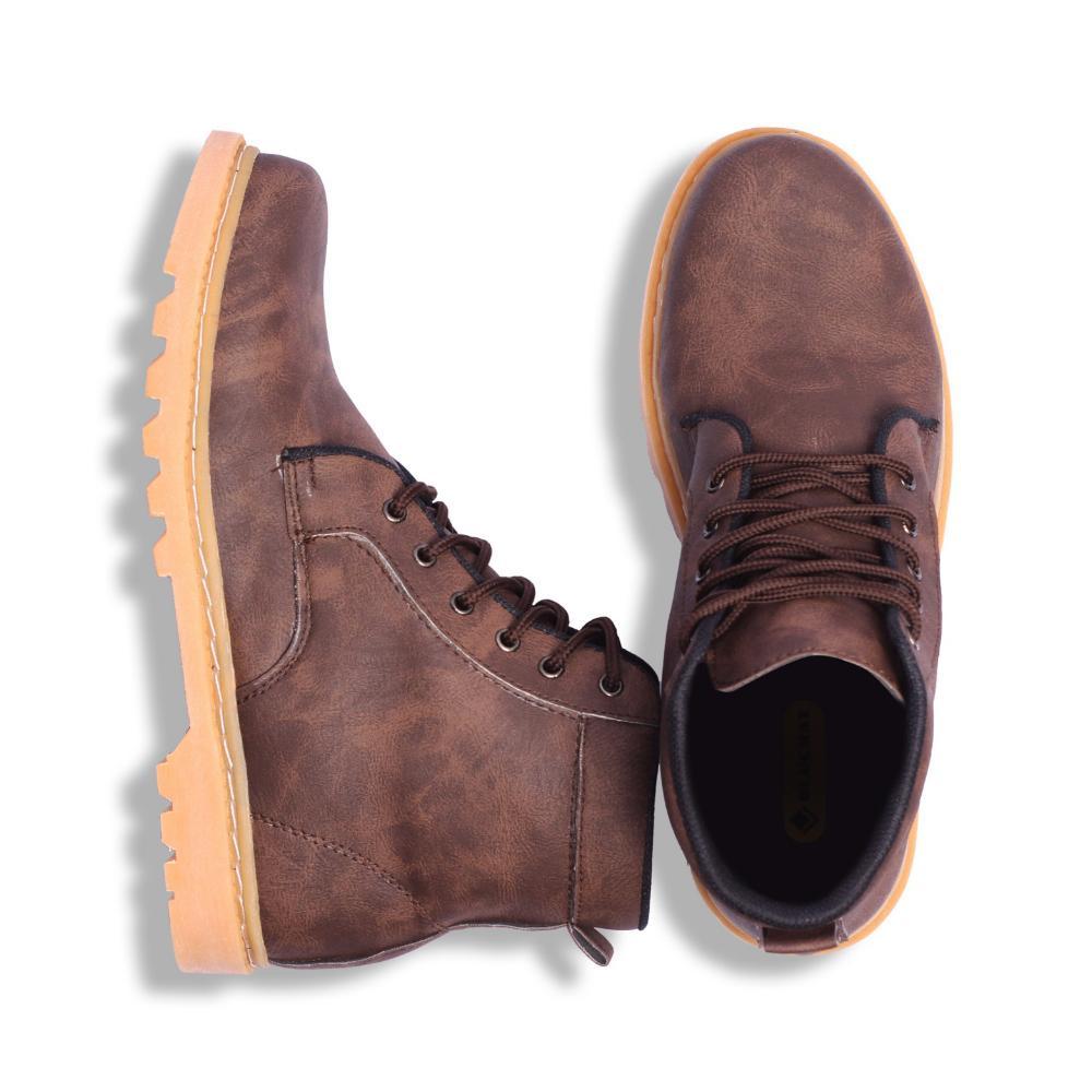 HOT Carnos Cruiser Sepatu Boots Pria Safety Brown