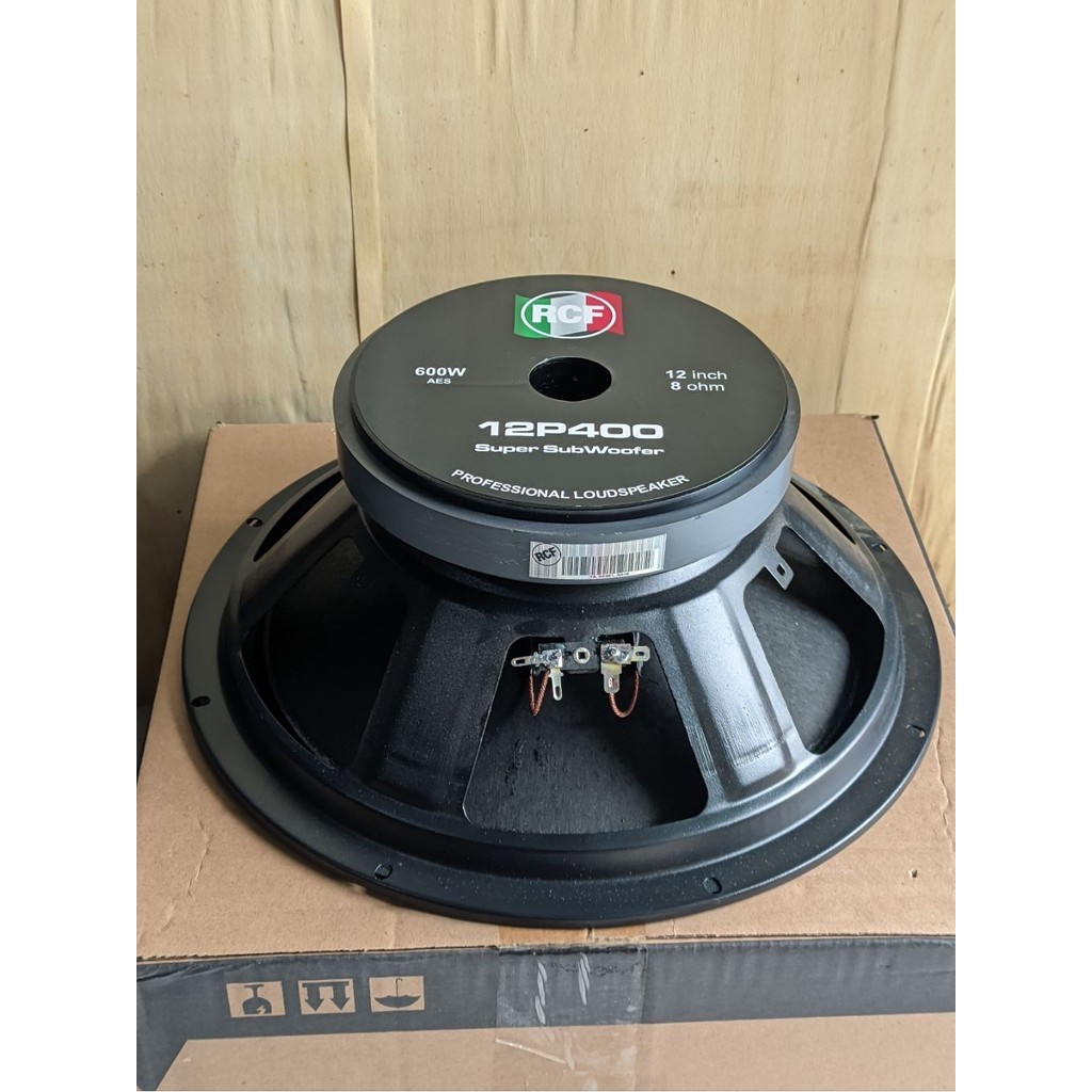 SPEAKER 12 INCH SUBWOOFER RCF 12P400 VC 3 IN ORIGINAL /speaker 12 inch subwoofer rcf 12p400 voice co