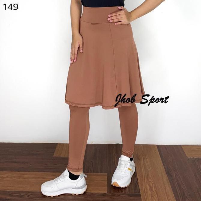 LEGGING rok panjang muslimah wanita/legging rok olahraga muslimah/bawahan olahraga wanita/legging ro