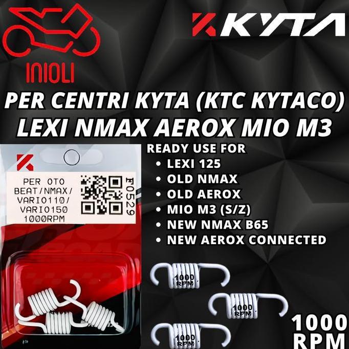 PER CENTRI KYTA KTC KYTACO 1000 1500 RPM LEXI NMAX AEROX CONNECTED OLD NEW N-MAX MIO M3 2DP B65 2PH 
