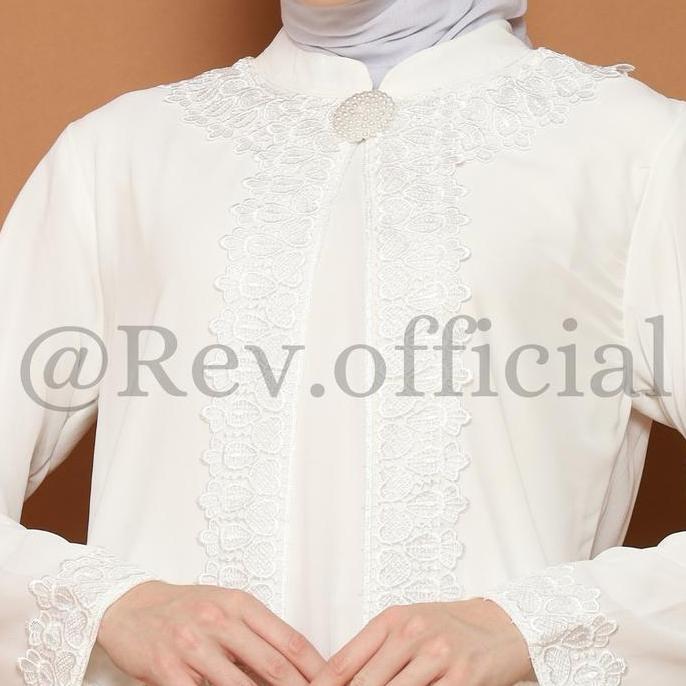 DV74 - GAMIS PUTIH WANITA / GAMIS HAJI UMROH KD 116