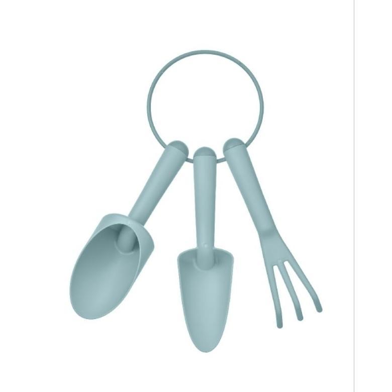 GRASMARO Set Peralatan Berkebun, isi 3 Sekop Bibit, Sekop Tanah, Garpu