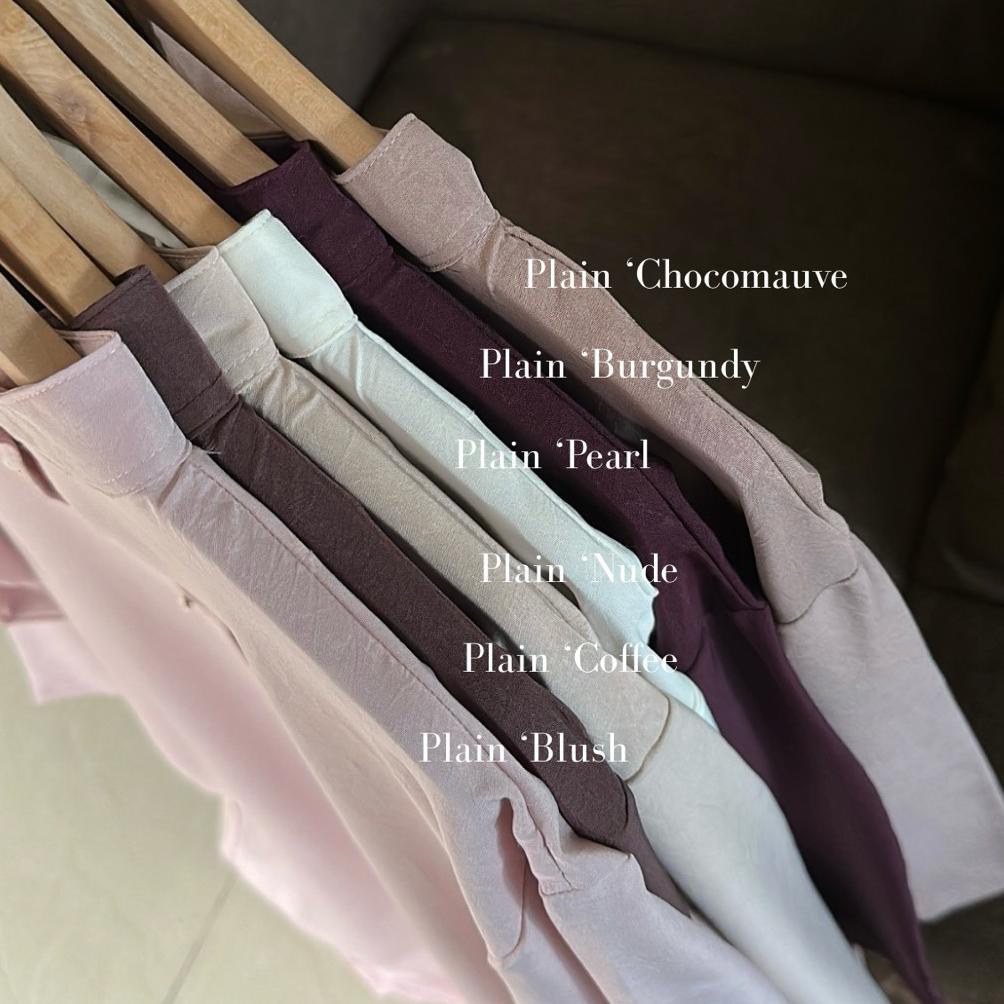 DISKON OUTERRES - MOIRA TUNIK | ATASAN TUNIK LEBARAN BORDIR MOTIF POLOS WANITA