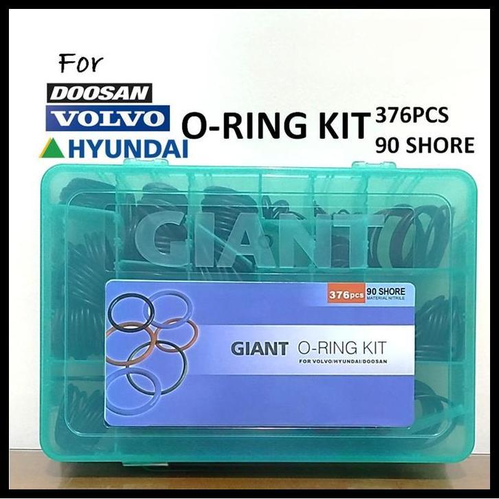 TERBARU ORING BOX VOLVO HYUNDAI DOOSAN / ORING SET / KARET RING SET / SEAL SET MOTOR-MOBIL 