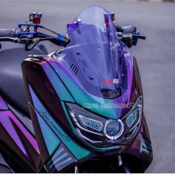 FORMEXINO Windshield Nmax lama vector new /Visor Nmax TDR /Winsil Nmax model TDR Clear Smoke-Bening 