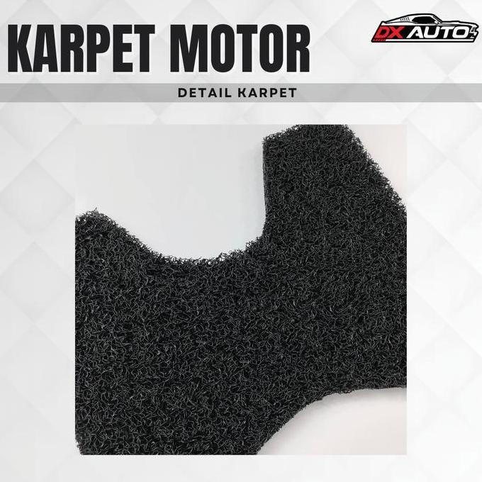 DF306 >> DX Coil Karpet Mie Motor Honda GENIO (2018-2022) / Karpet Pijakan Kaki Motor Honda GENIO (2